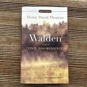 Walden Civil disobedience